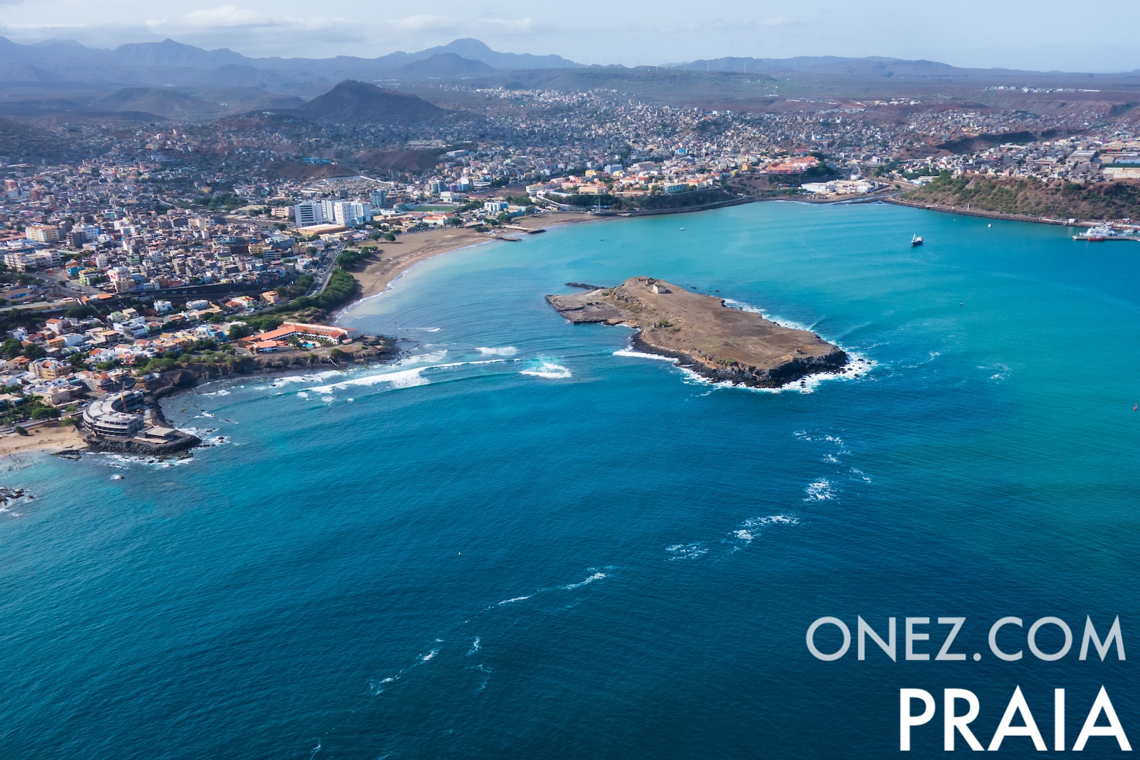 Praia, capital city of Cabo Verde Praia, capital city of Cabo Verde
